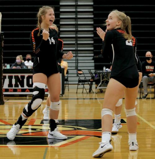 Photos: Winhawk volleyball vs Northfield