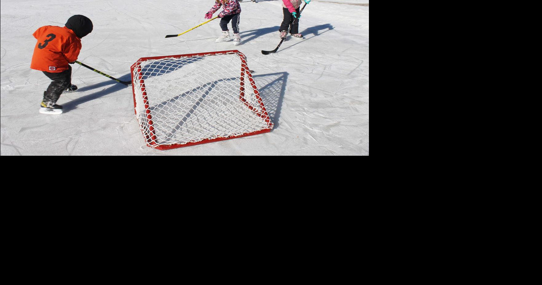 Campus Connection MSC Southeast students build mini mite hockey goals
