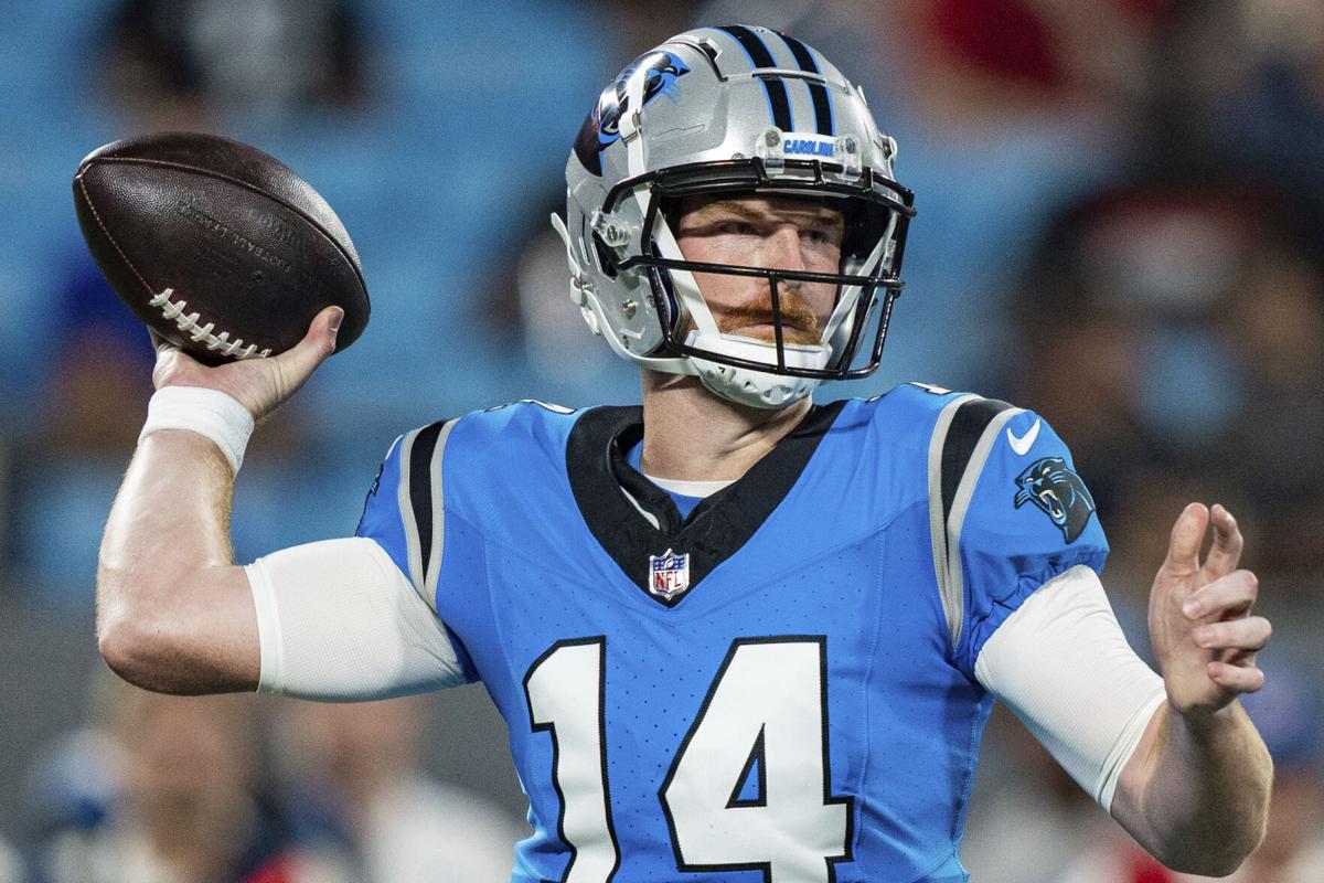 NFL Notes: Panthers rookie QB Young held out of practice with