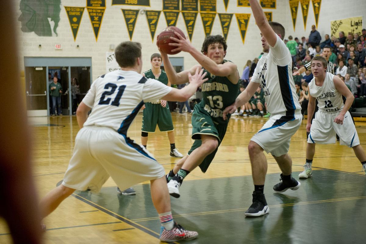 Boys basketball RushfordPeterson closes its gym with section victory