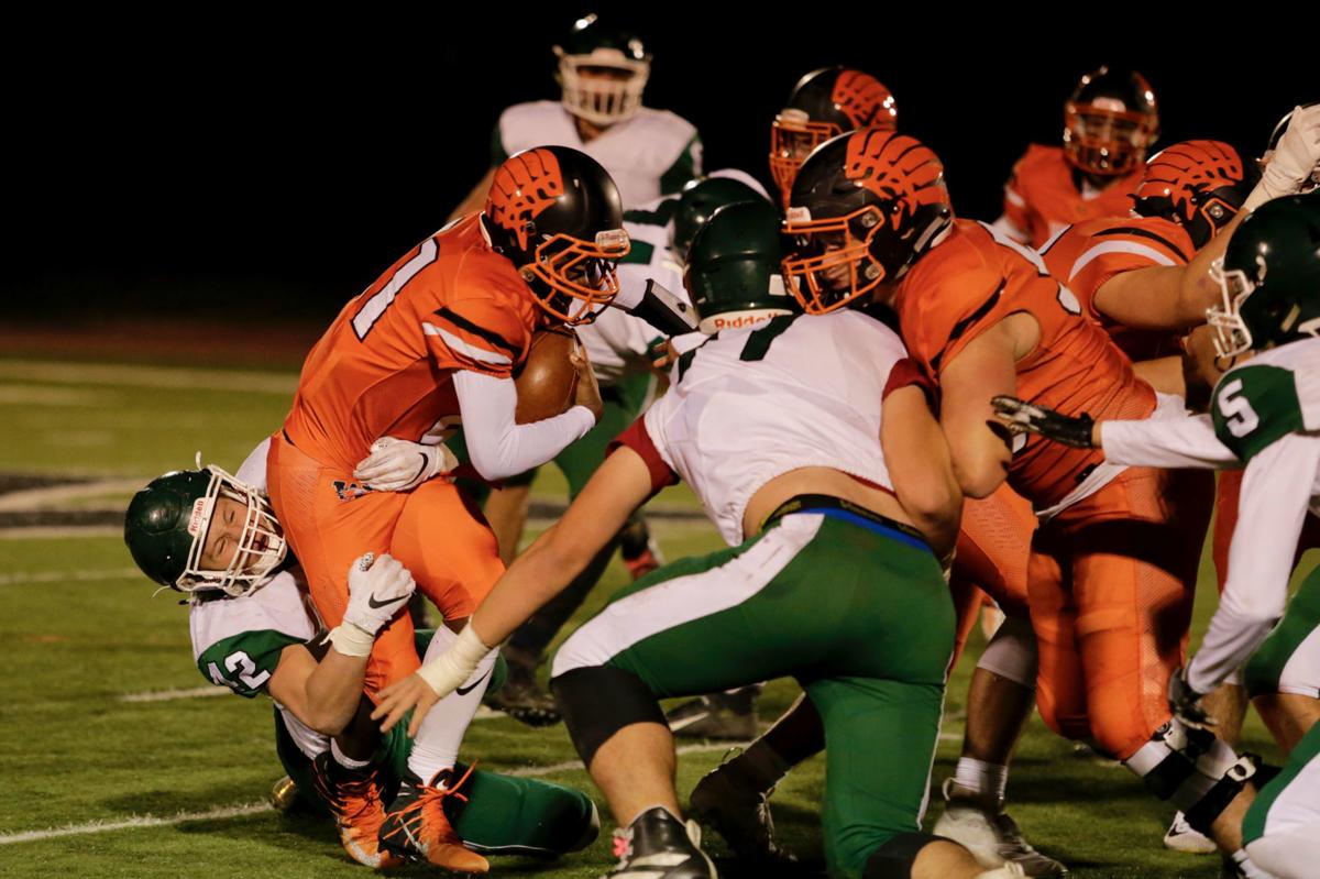 Winona Senior High football Winhawks dominate Faribault to advance to