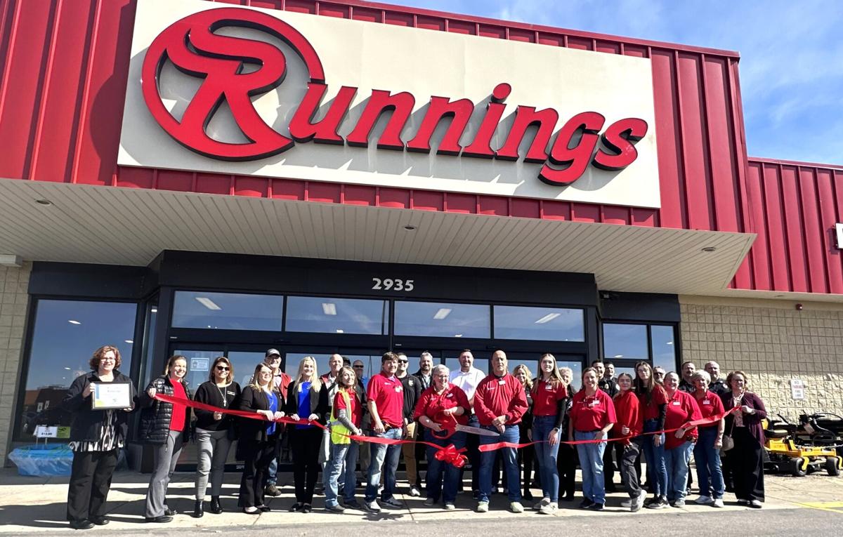 Remodeled Runnings store in Portage has more products, space