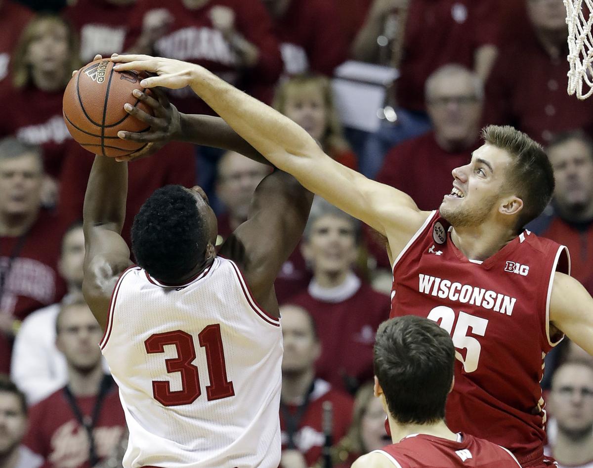 Uw Basketball Badgers Grind Out A Tough Win Over Hoosiers