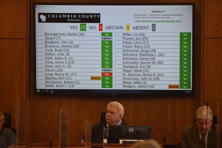 Vote on ATV/UTV ordinance