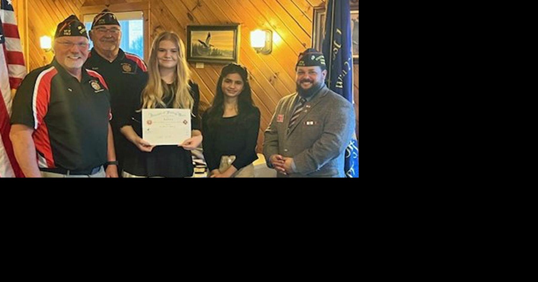 VFW Voice of Democracy Contest winners named