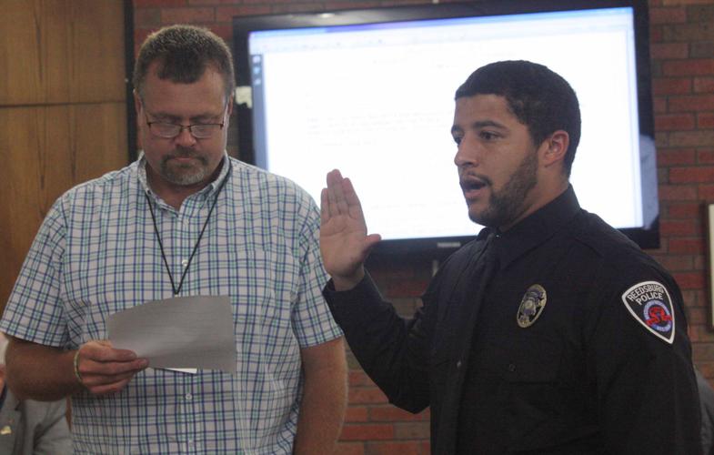 Officer sworn in