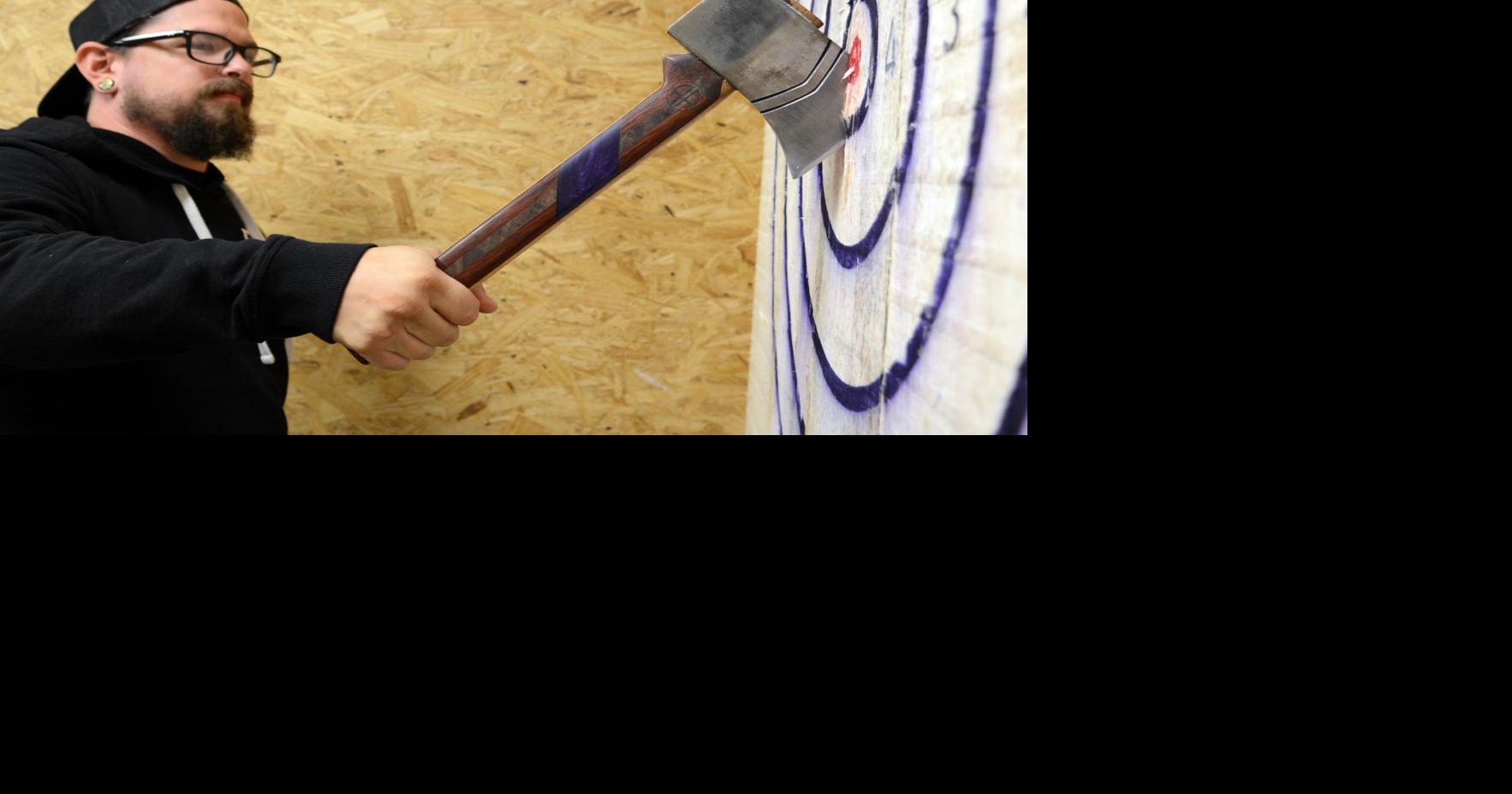 Baraboo, Dells pair open axe throwing venue in Baraboo