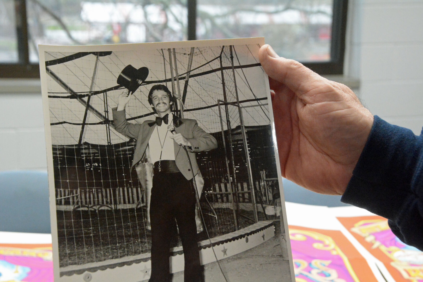 Dave SaLoutos stepping out of the Circus World spotlight photo