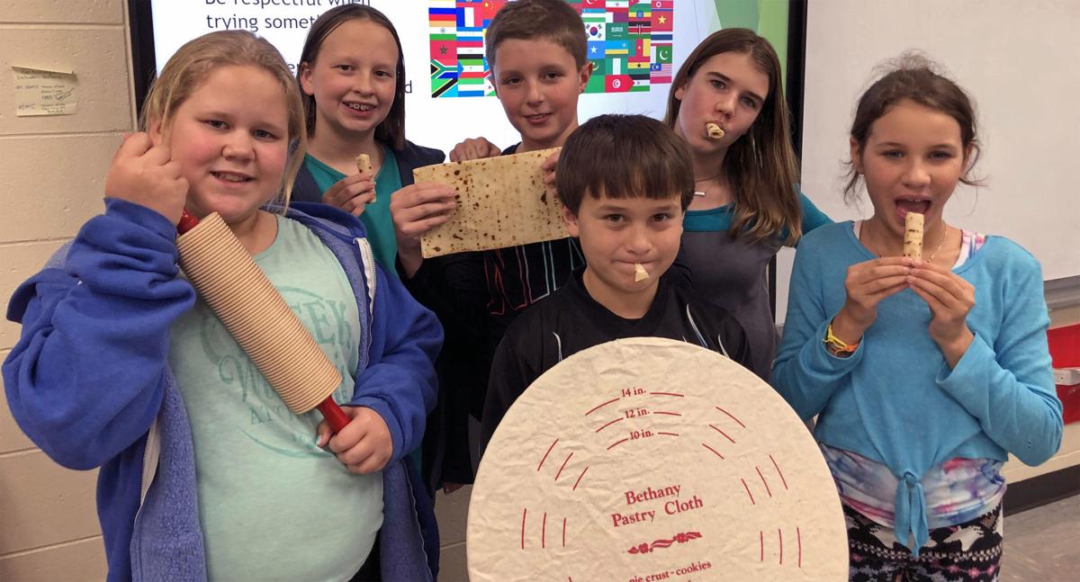 Students connect food with local traditions