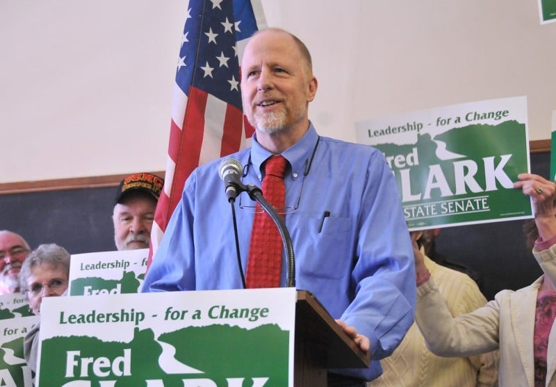 Clark will challenge Olsen in recall