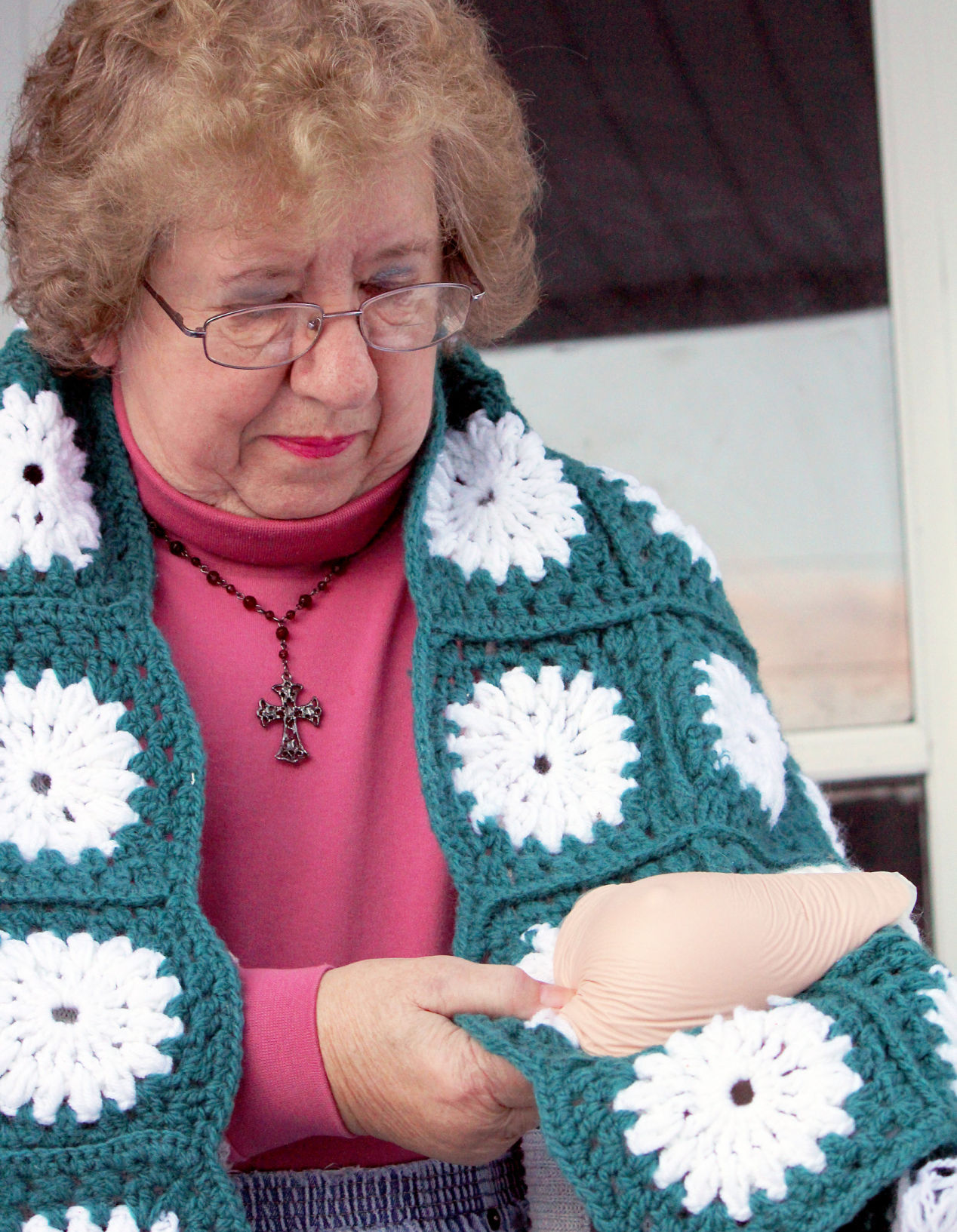 Knitters create implant alternatives