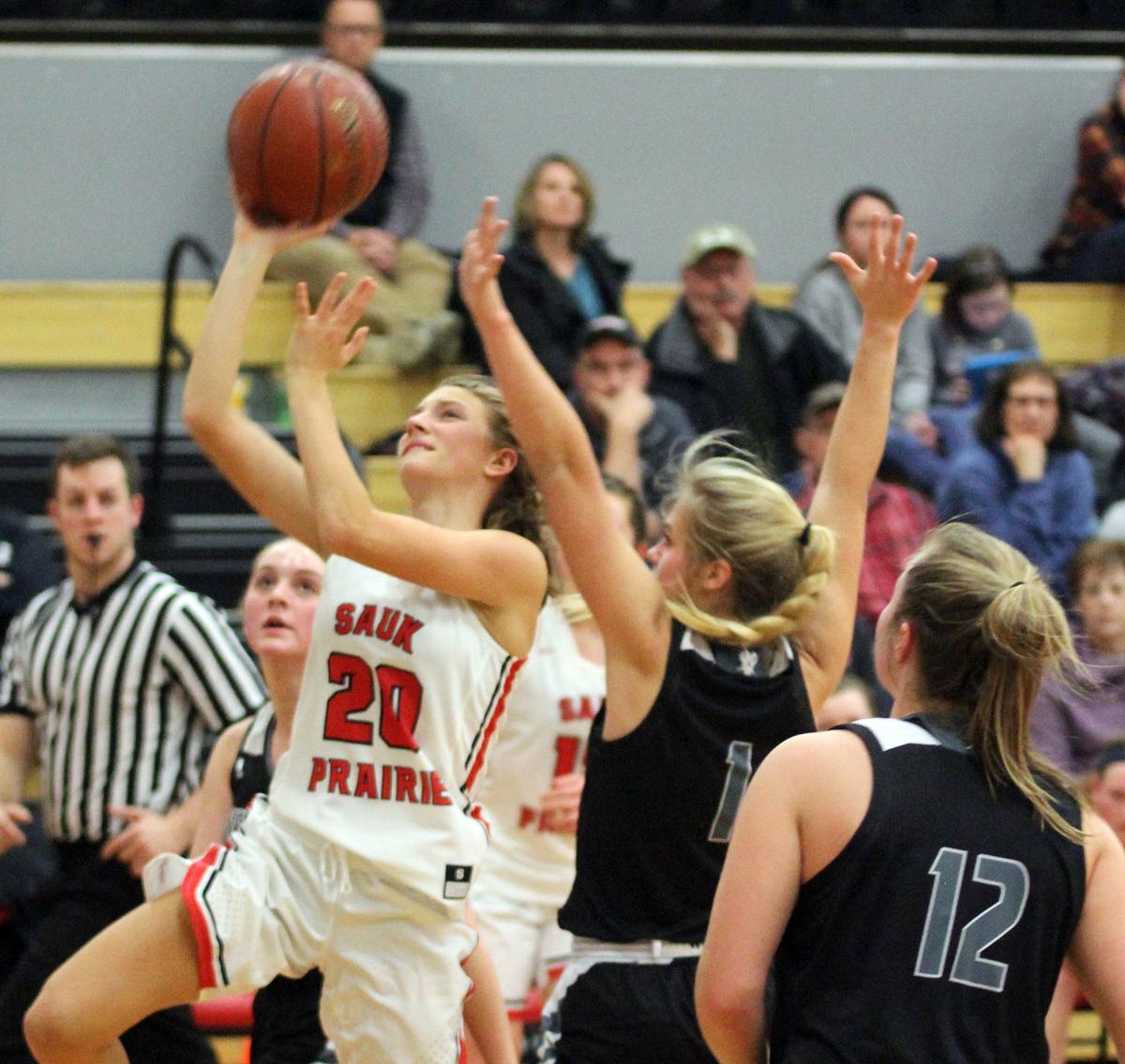 Prep Girls Basketball Sauk Prairie Tops Madison West Before