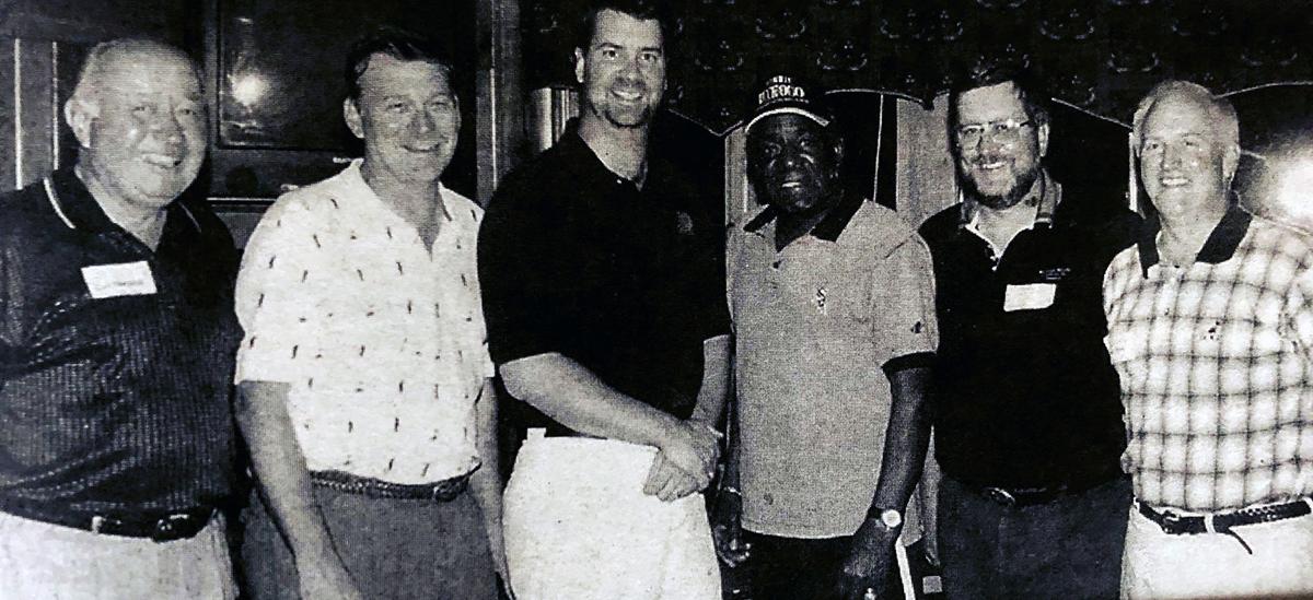 2001 Russ Frederick, Nicolas Sharrow, Ed Harding, Orest 