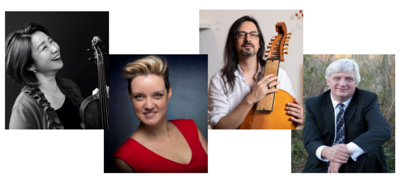 Madison Bach Musicians, from left, Kangwon Lee Kim, Baroque violin; Sarah Brailey, soprano; Kivie Cahn-Lipman, Baroque cello; Trevor Stephenson, organ.