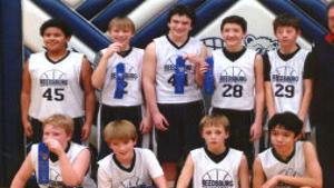 Youth Basketball Reedsburg Blue Team Rolling Right Along