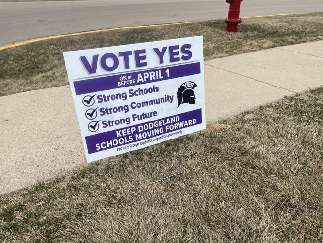 Dodgeland yes sign