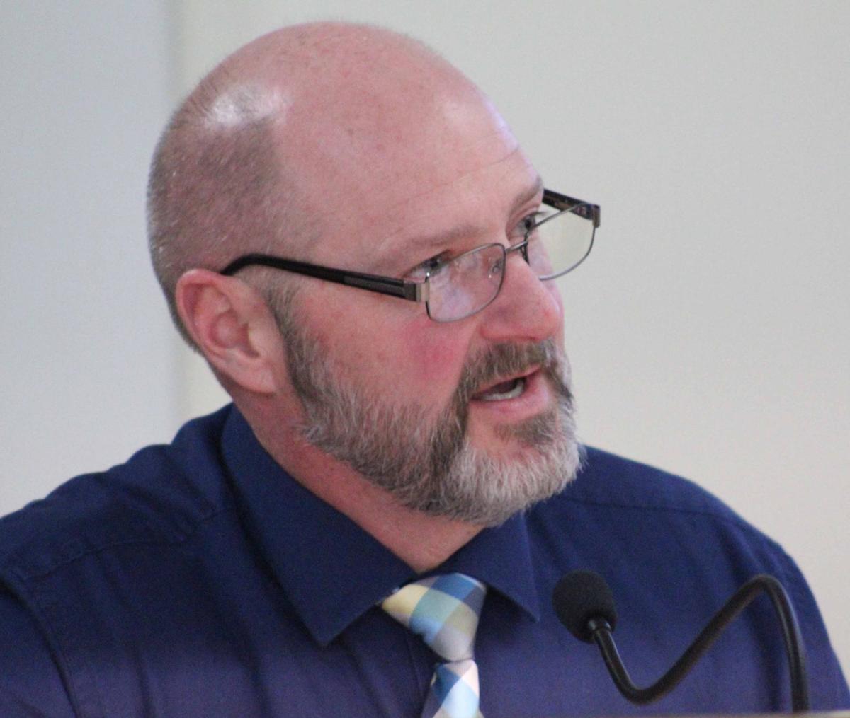 Tim Becker discusses problems finding people to serve on committees (copy)