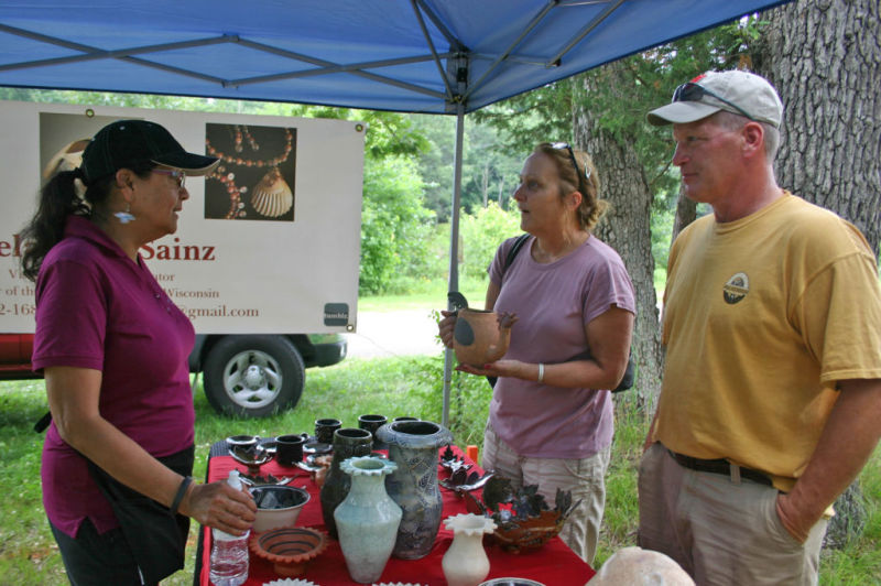 Melanie and customers