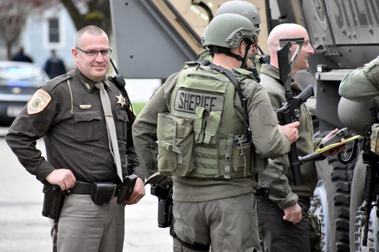 Police Standoff ends peacefully as authorities arrest Portage man for