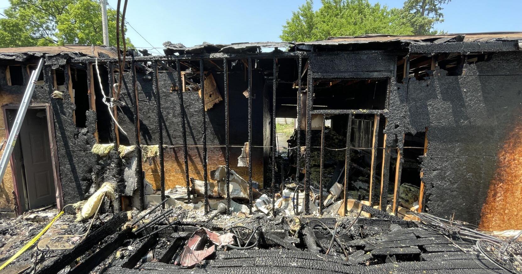 Smoking materials cause garage fire in Portage - Vimarsana News