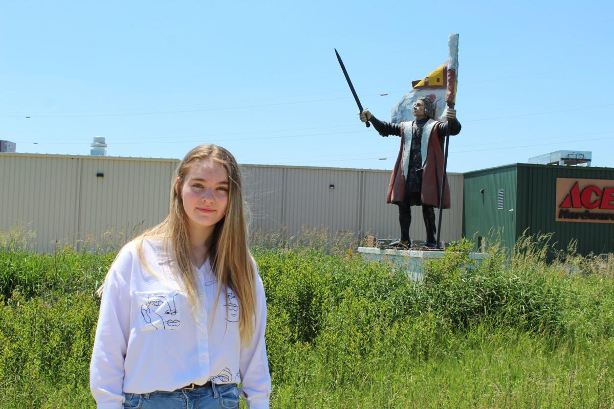 Columbus girl questions why historically inaccurate statue is still standing (copy)