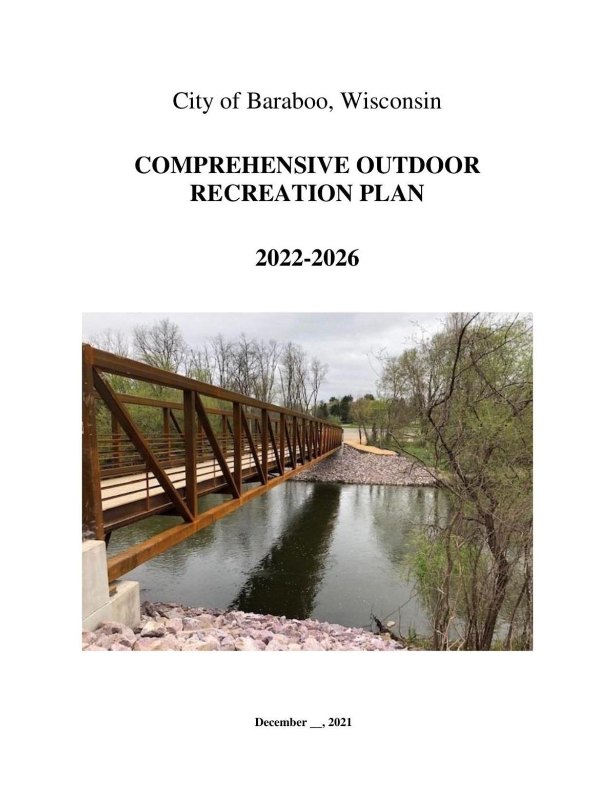 Baraboo Comprehensive Outdoor Recreation Plan 2022-2026