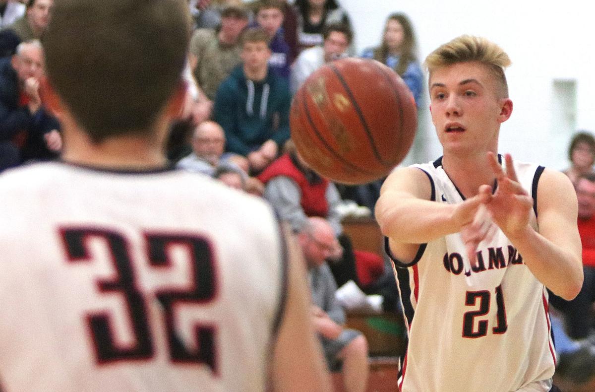 Boys Hoops Columbus Grabs Sole Possession Of 1st Place In
