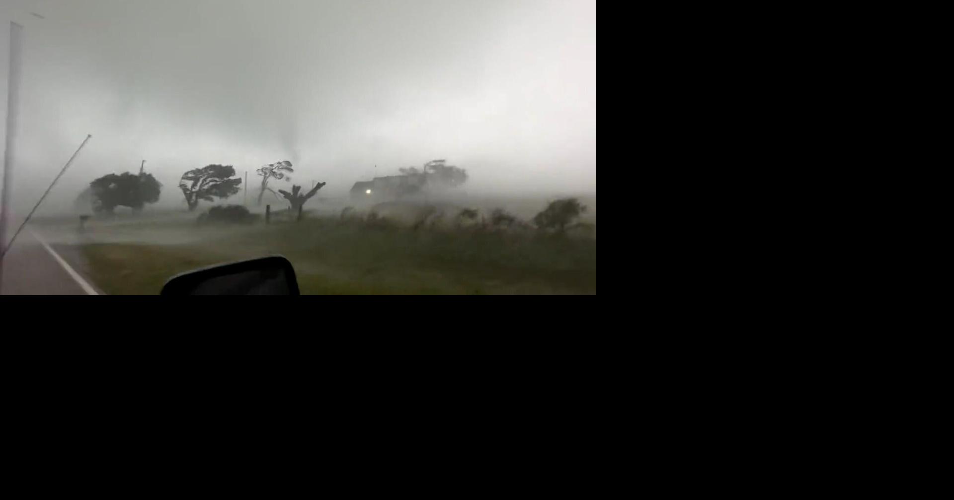 Tornado nearly destroys homes as it sweeps through rural Oklahoma