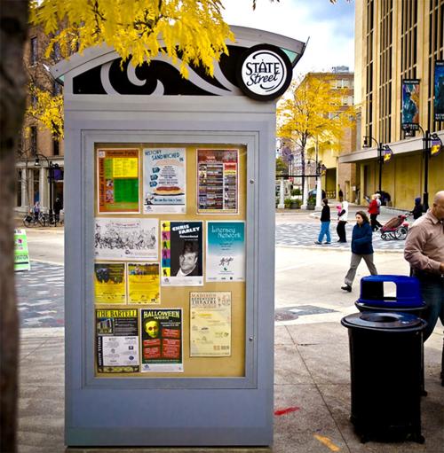 State Street kiosk