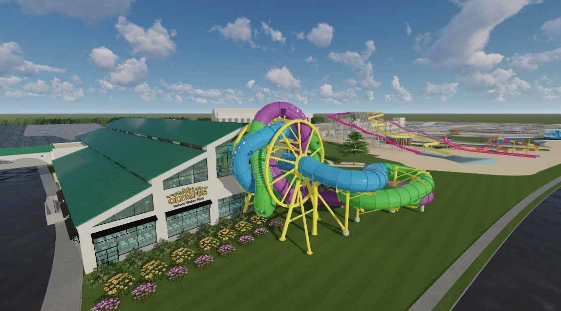 Watch now Mt. Olympus plans 23 million indoor water park expansion