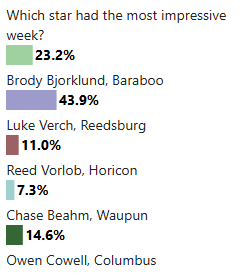 5 WiscNews area high school baseball stars of the week: April 7 results