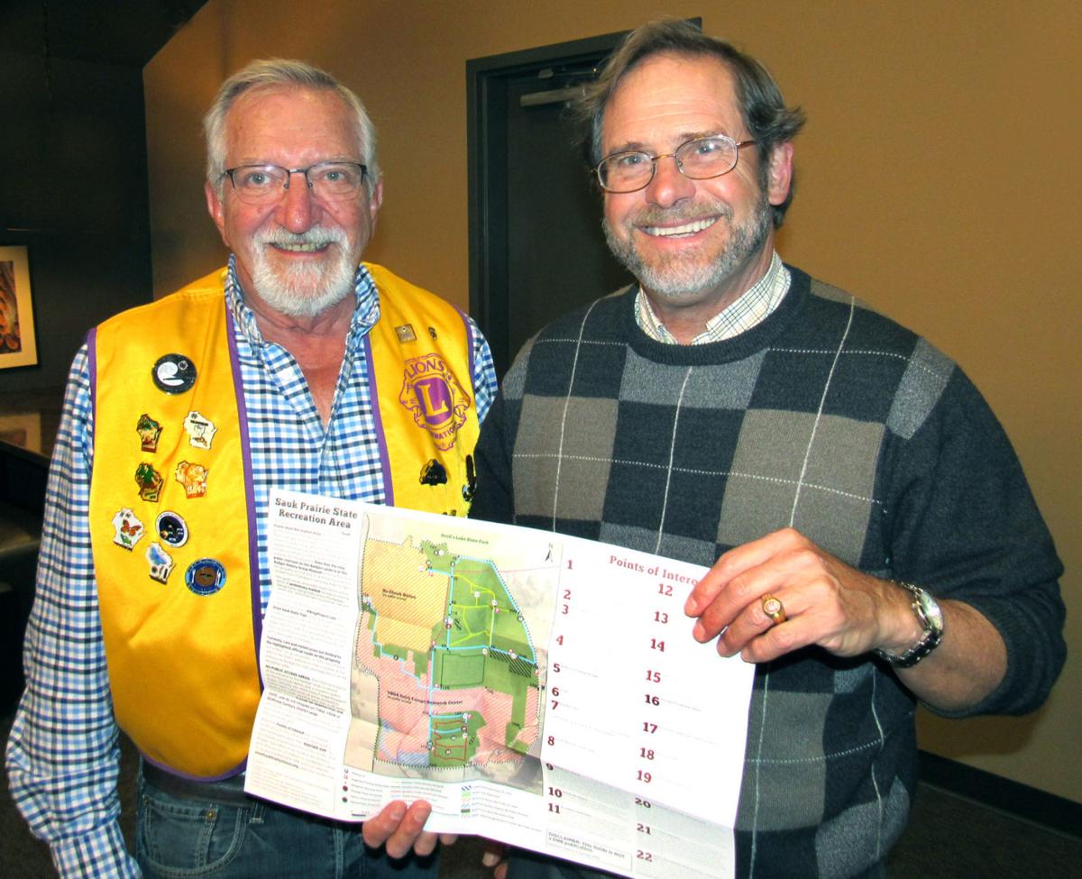 Lions Club meets with Charlie Luthin