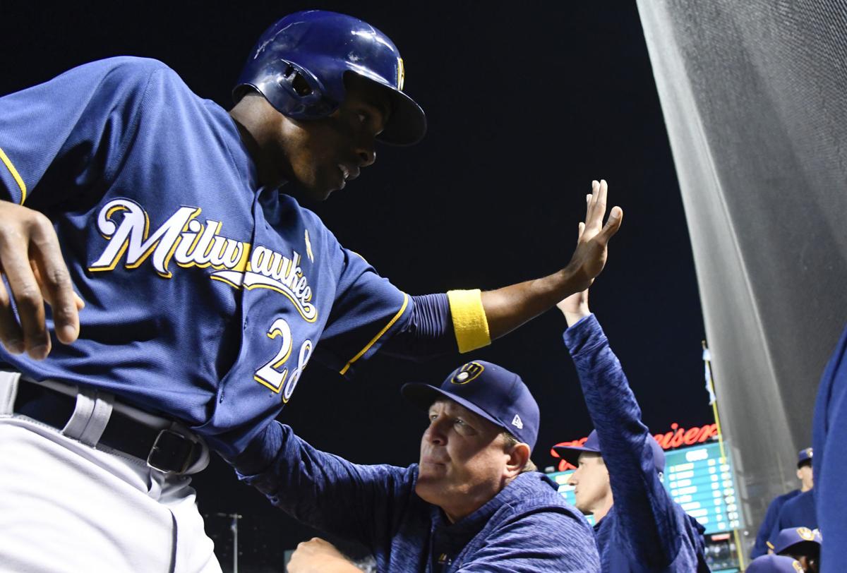 Domingo Santana hits grand slam, one of several ex-Brewers in MLB