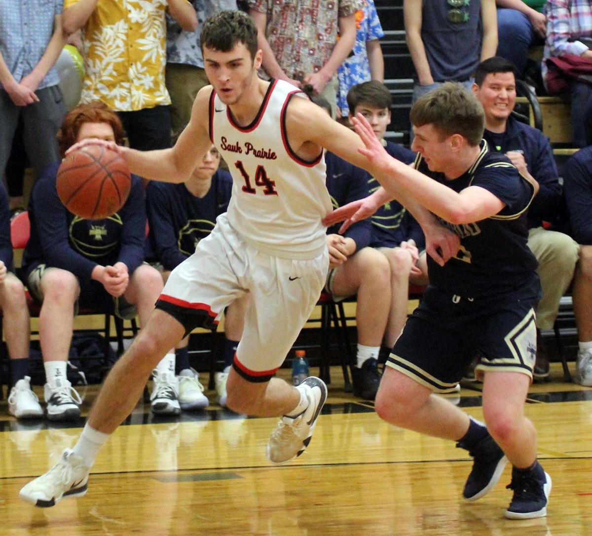 Prep Boys Basketball Sauk Prairie S Spray Wilson Earn All Badger