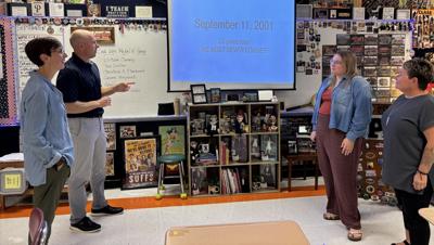 Portage teachers talk 25 years