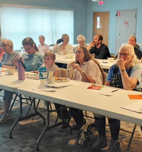 Seventeen people attend the potato workshop on June 8.