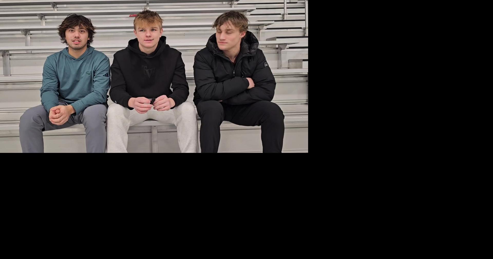 Madison Edgewood boys hockey's 'Owen Line' discuss getting introduced ...
