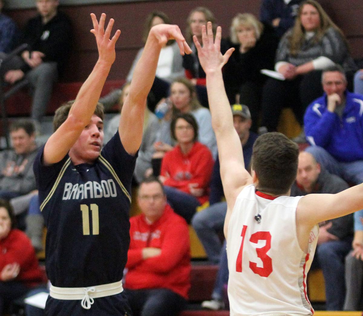 Prep Boys Basketball Baraboo Falls To Badger North Leading