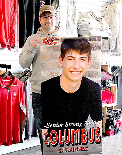 Columbus Senior Class Showcased On Banners Education Wiscnews Com