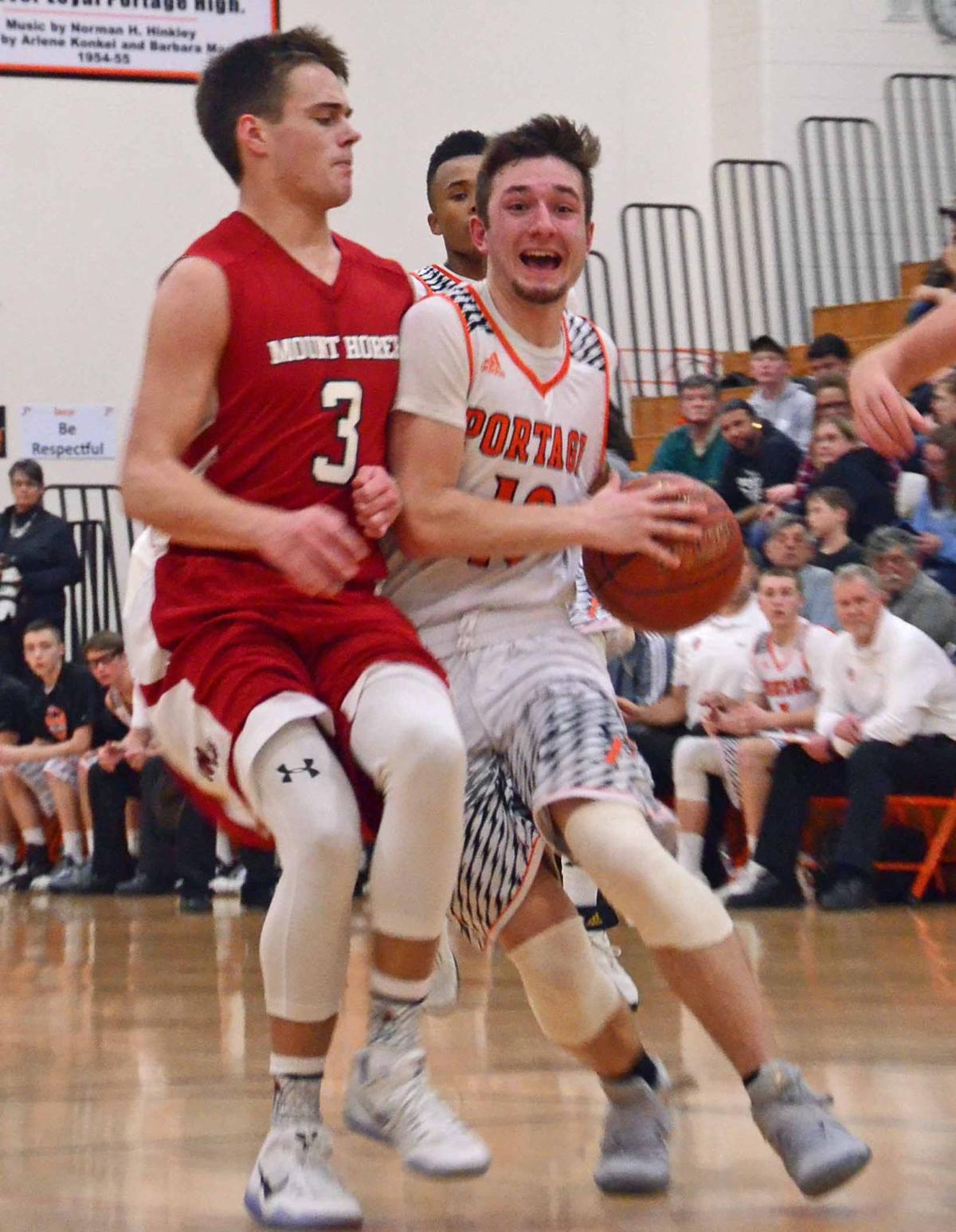 Prep Boys Basketball Portage Knocks Off Mount Horeb With Wild