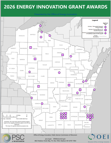Press Release: Gov. Evers, PSC Announce $11.5 Million Awarded to Support Clean Energy Innovation in Wisconsin