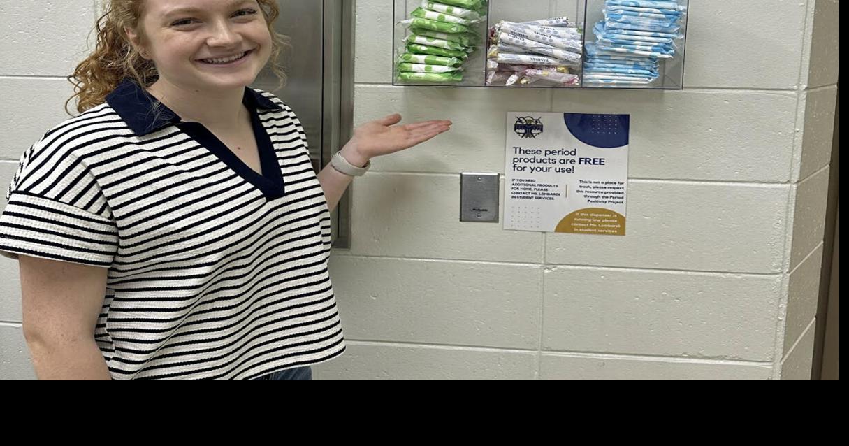 Baraboo HS senior makes menstrual items free for students