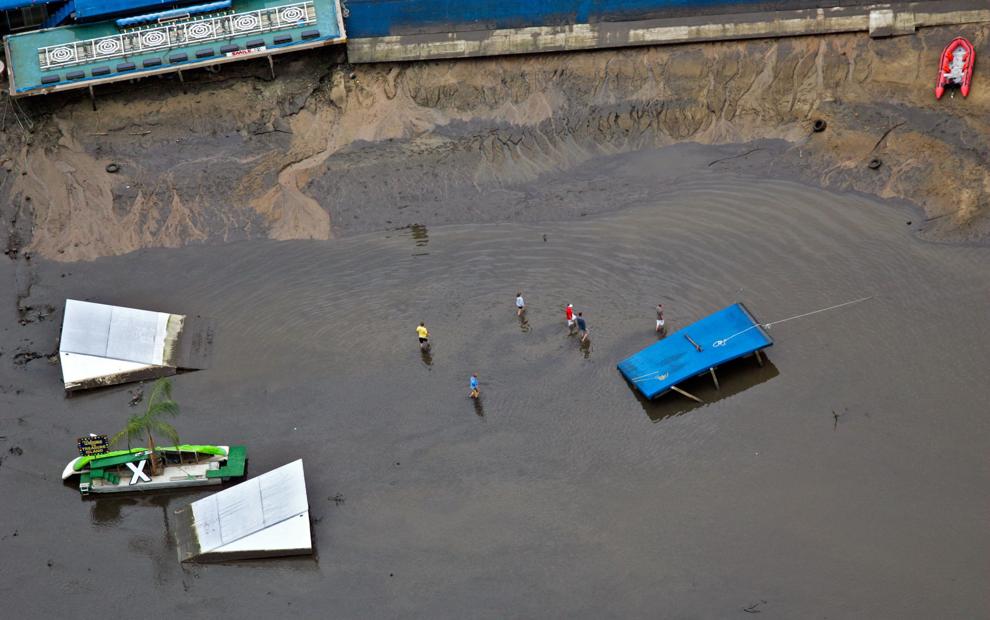 Photos Relive draining of Lake Delton in epic 2008 floods State