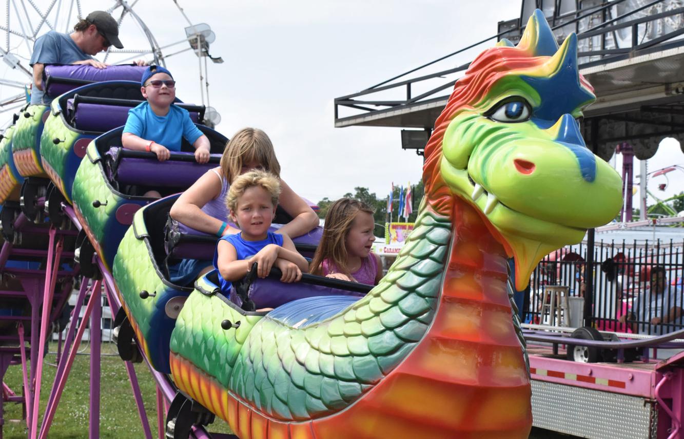 Lodi Fair dragon coaster