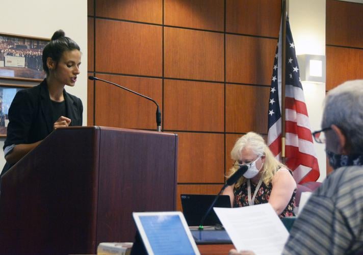 Jamie Bernander opposes mask mandate