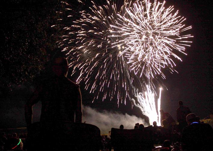 Fireworks in Sauk City