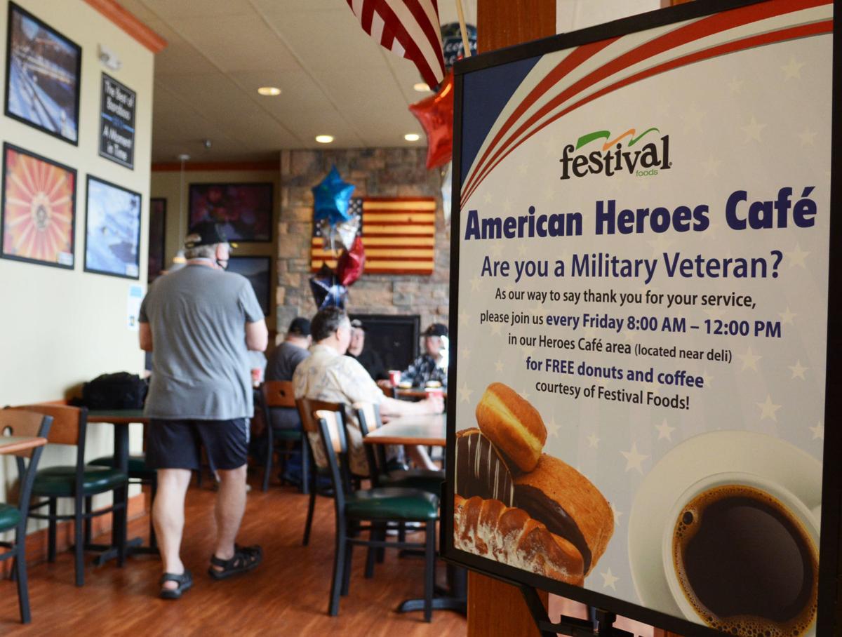 Baraboo's Festival Foods reopens Heroes Cafe for veterans