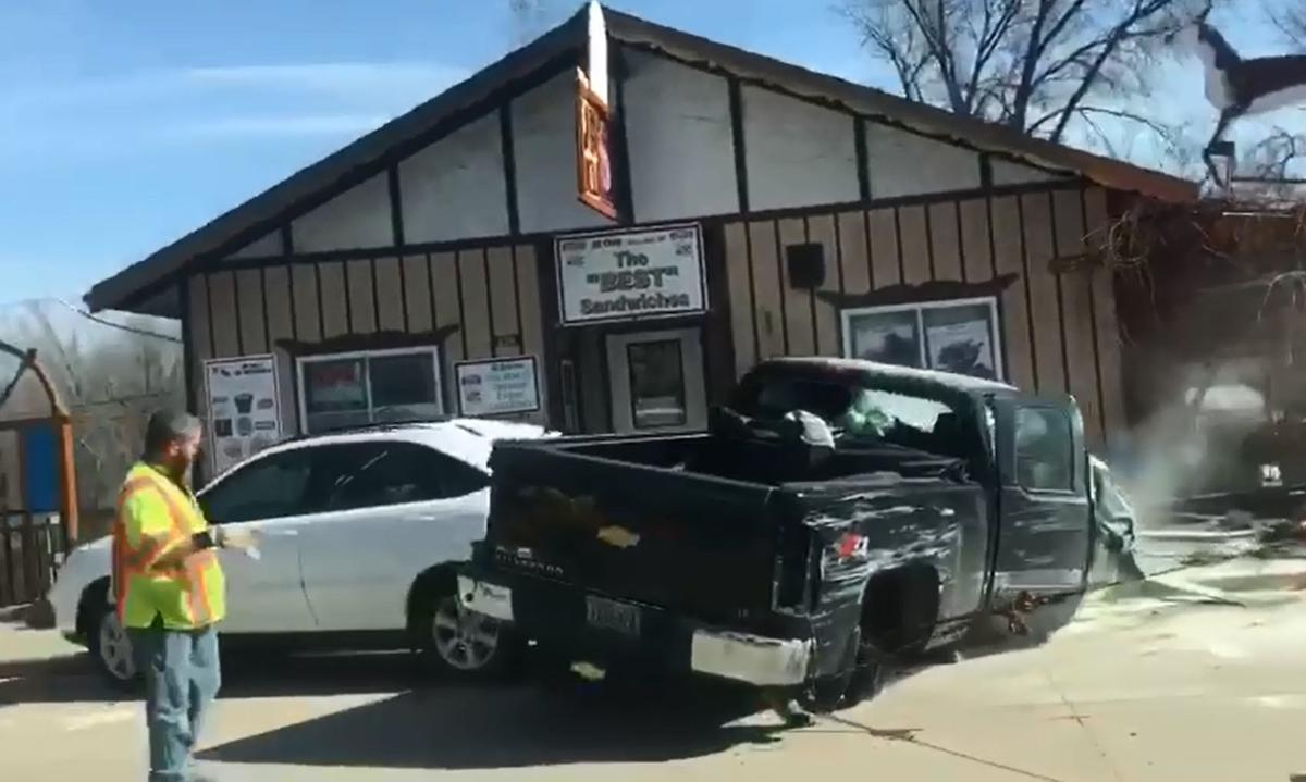 Truck crashes into Necedah buildings Regional news