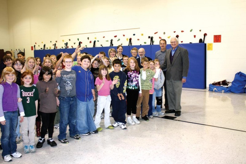Camp Douglas Masons raise and donate 1,200 to village’s elementary school