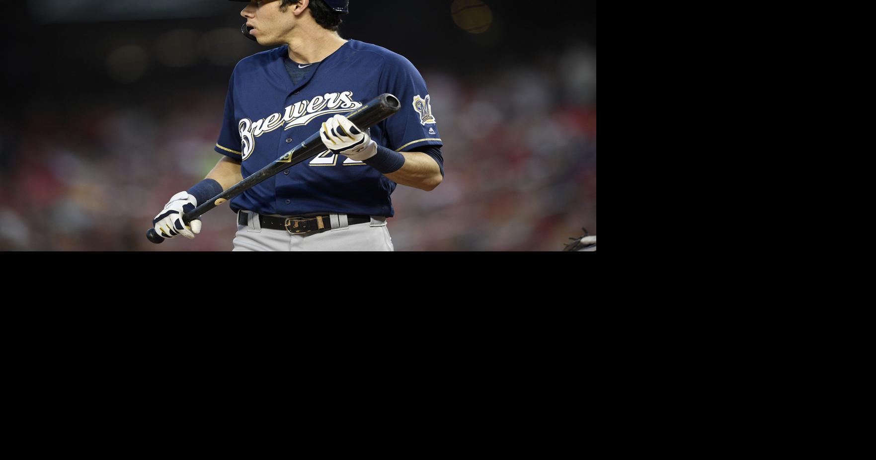 Brewers star Christian Yelich has fractured kneecap, will miss rest of  season - Chicago Sun-Times